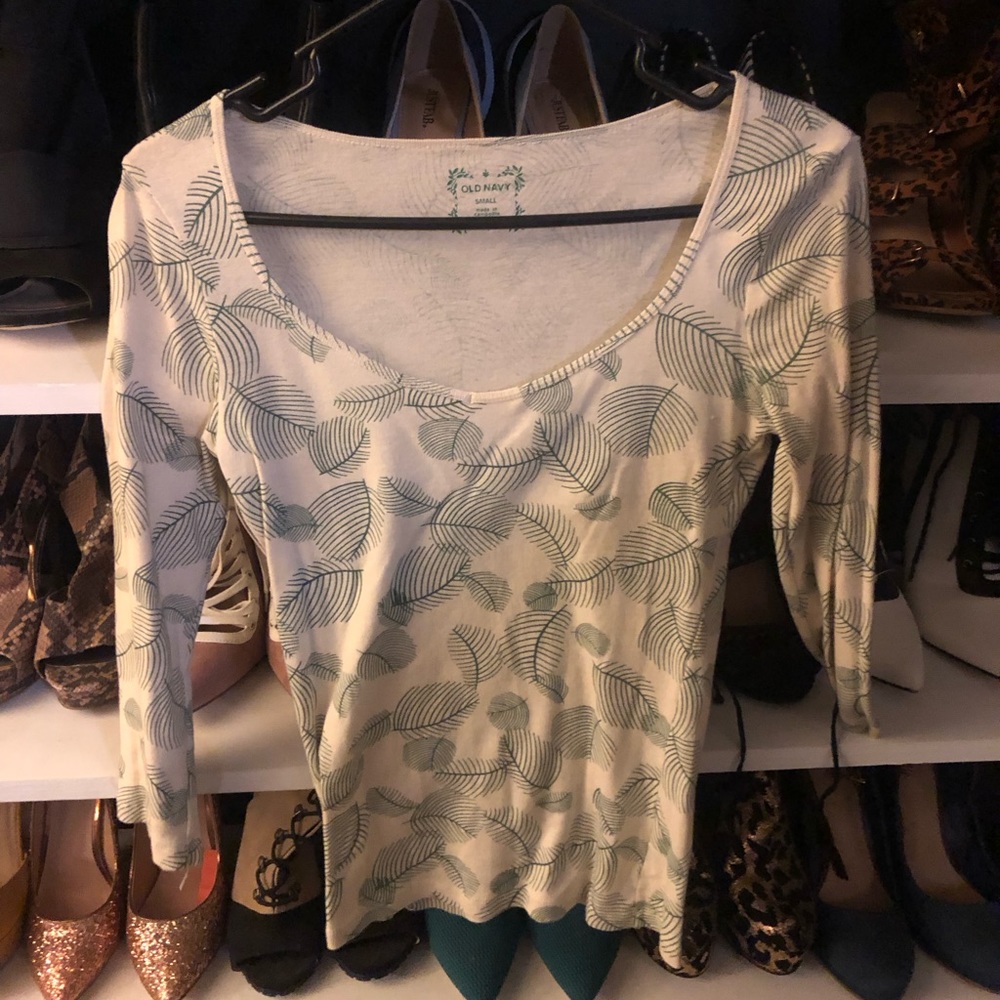 S old navy 3/4 sleeve top